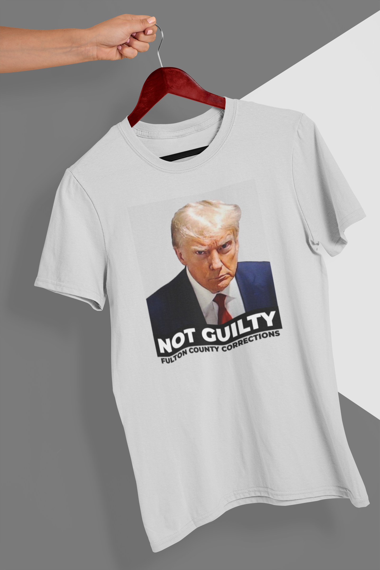 Trump, Not Guilty Colored T-Shirt